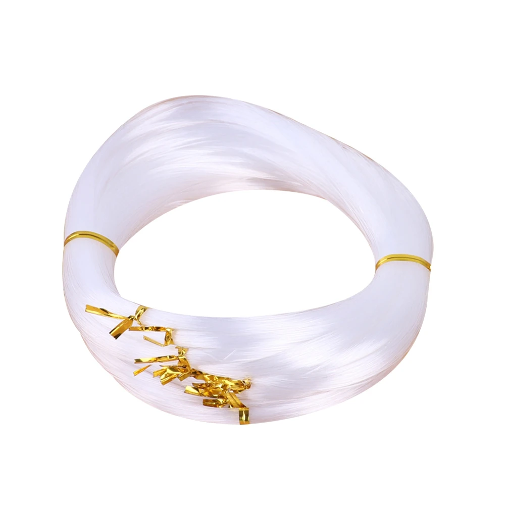 

300 M Transparent Nylon Crystal Thread Clear Strong Non-Elastic Jewelry Making String for DIY Bracelets Necklaces