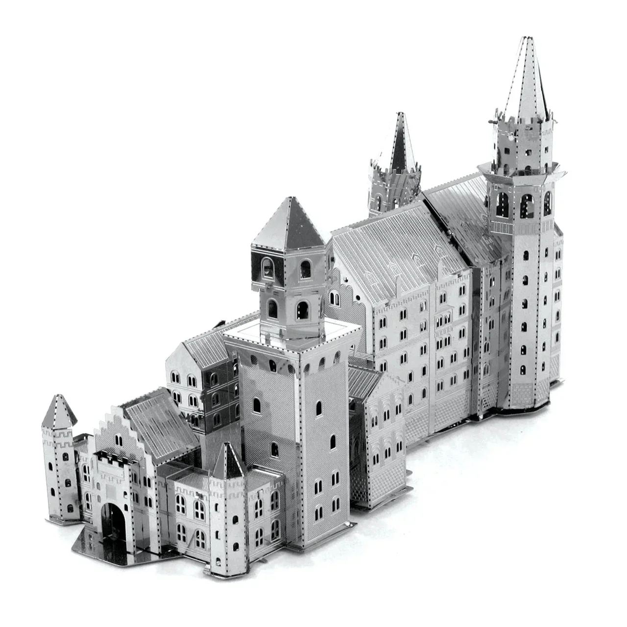 

Лебединый каменный замок, 3D металлические головоломки, наборы моделей, сделай сам, лазерная резка, головоломки, игрушка для детей