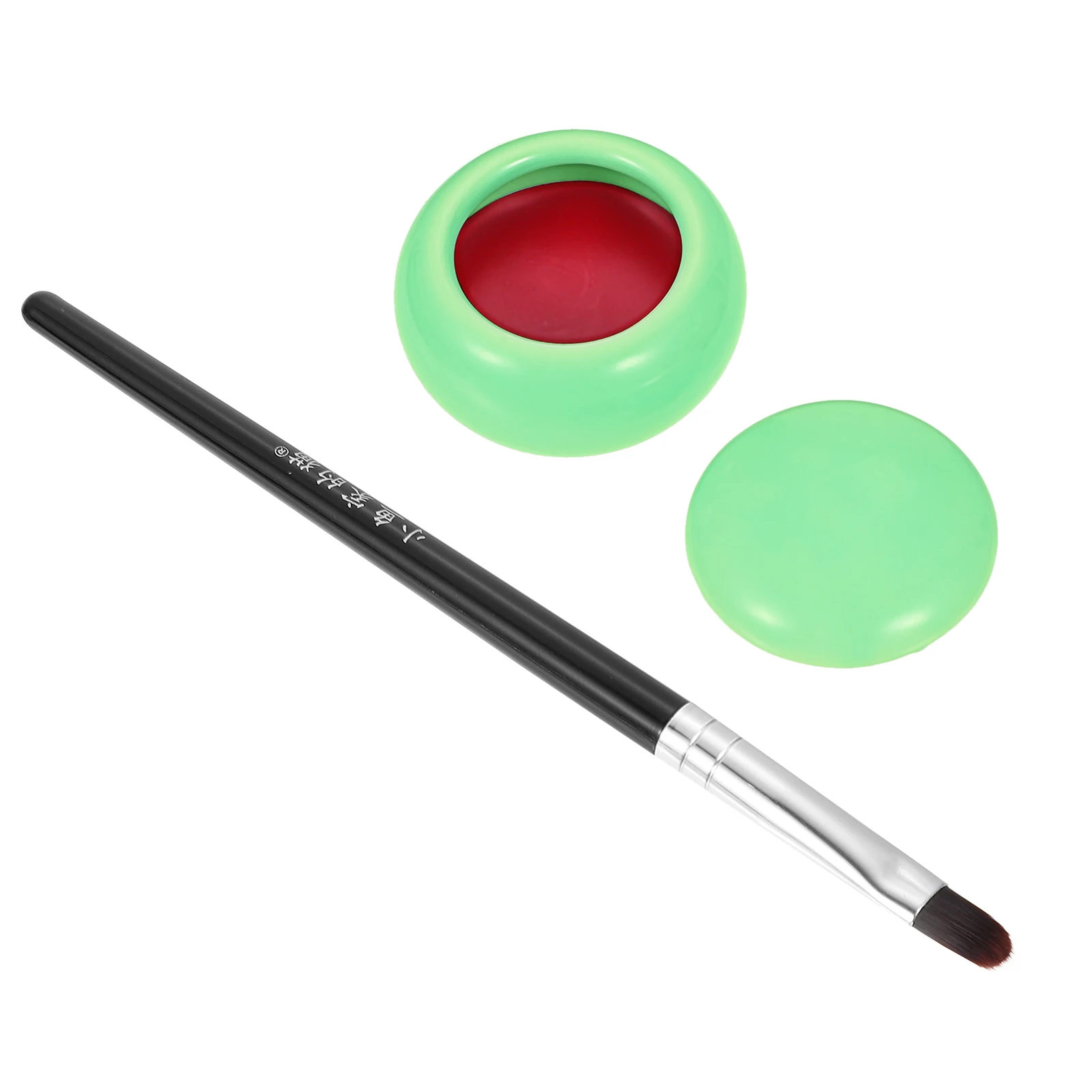 

Retro Lipstick Vintage Blusher Long Natural Color Healthy Formula Compact Eye Shadow Makeup Tool Portable