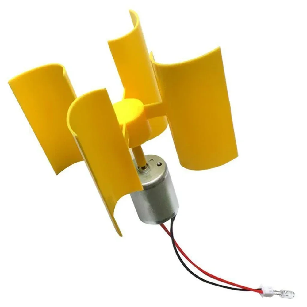 1 Set Wind Generator Kits 20x19x13cm Mini Vertical Wind Generator Wind Turbine Instructional Model Teaching Experiment Tools