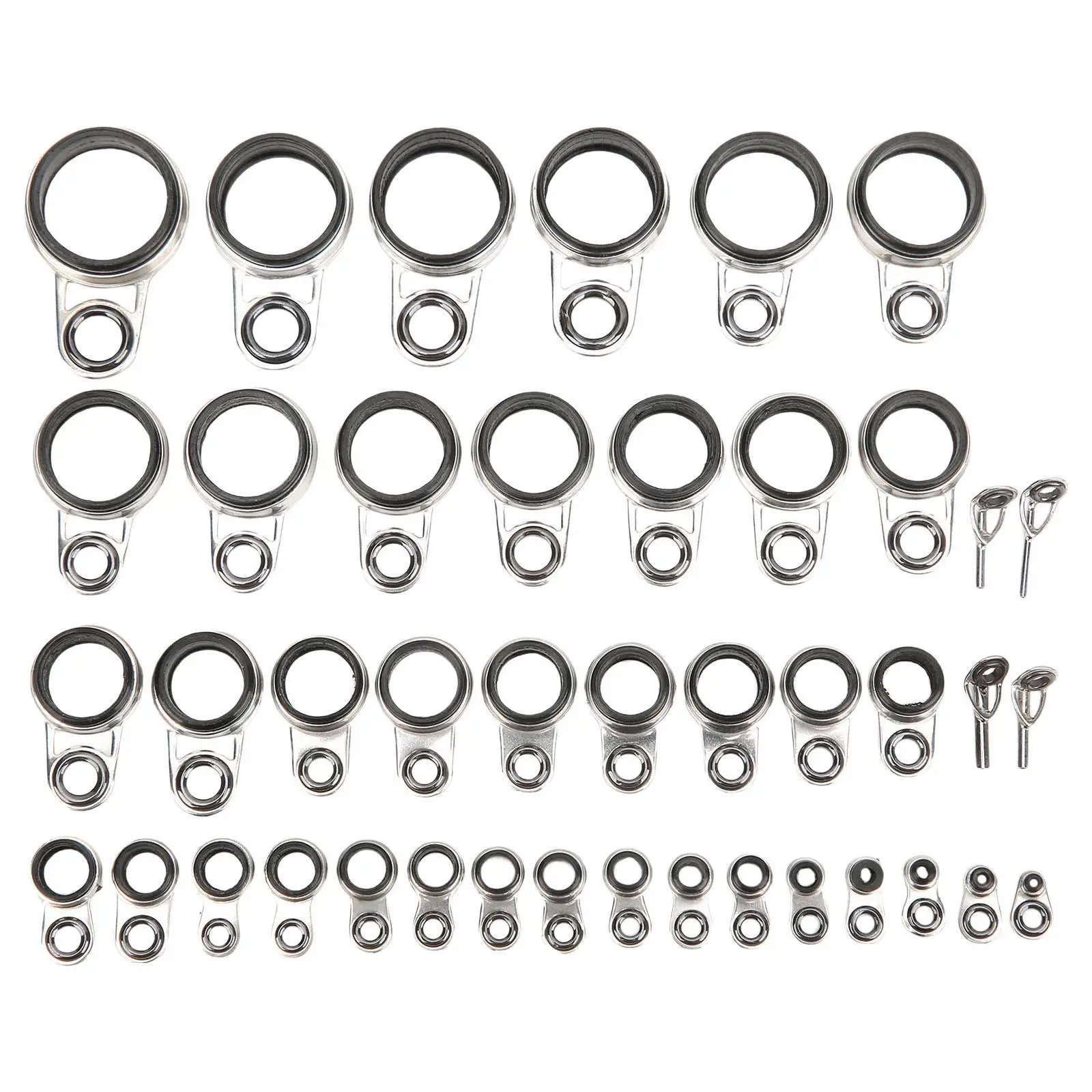 

Наконечники для удилищ, направляющие для лески, 33 шт.