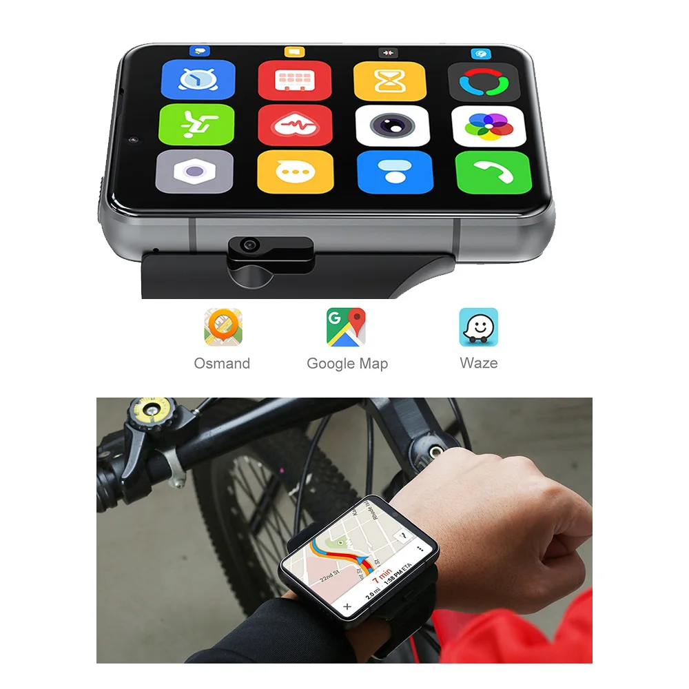 Reloj Inteligente S999 Grande de 2.88 Pulgadas con Doble SIM, 4 GB de RAM, 64 GB de ROM, GPS, 4G, Android, con Wifi y SIM
