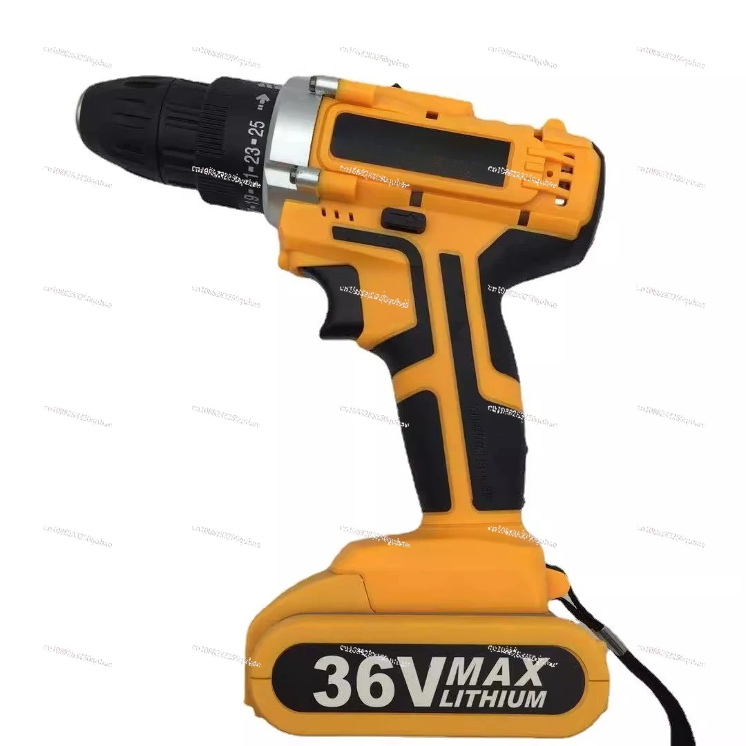 36V Rechargeable Lithium Battery Cordless Power Screw Drivers Multifunction Electric Hand Drill Industrial Electric Impact Drill