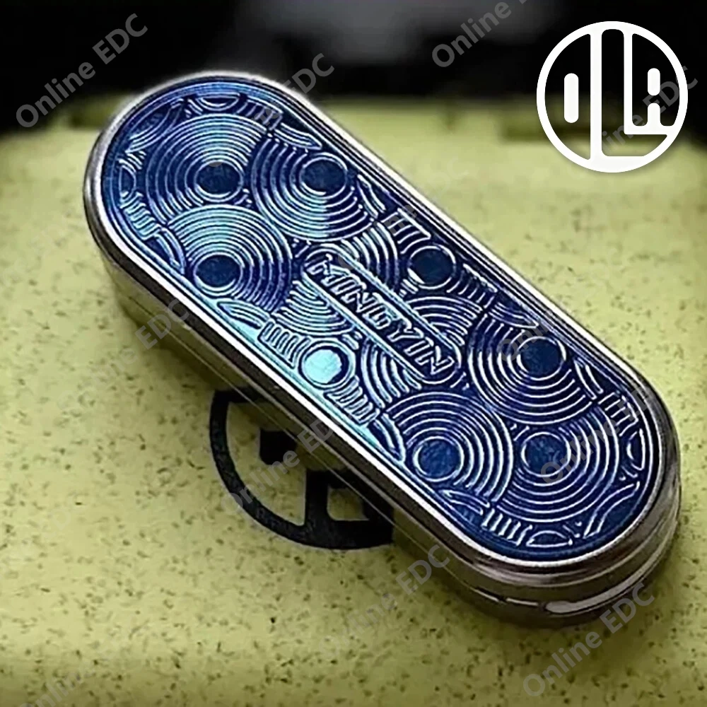DLEDC MINGYIN Fidget Slider Titanium Stress Relief Toy Push Slider Fidget Toys For Adults Office Desk Original Designs
