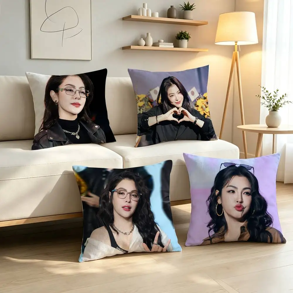 Thai Actress Faye P-Peraya Malisorn Pillow Case Pattern Printed Pillowcase For Living Room Sofa Cushion Cover
