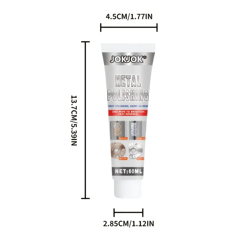 

Metal Polishing Paste, Suitable for Refurbishing Door Locks, Kitchenware, And Hardware Additions - Restores The Shine of Bathroo