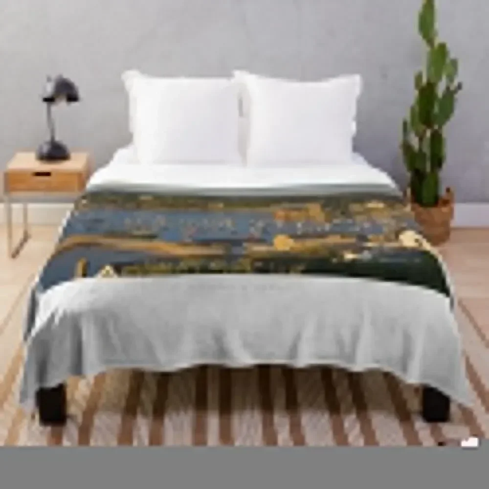 

St Mary's, Isles of Scilly Throw Blanket Warm Accent Blanket for Living Room Decoration