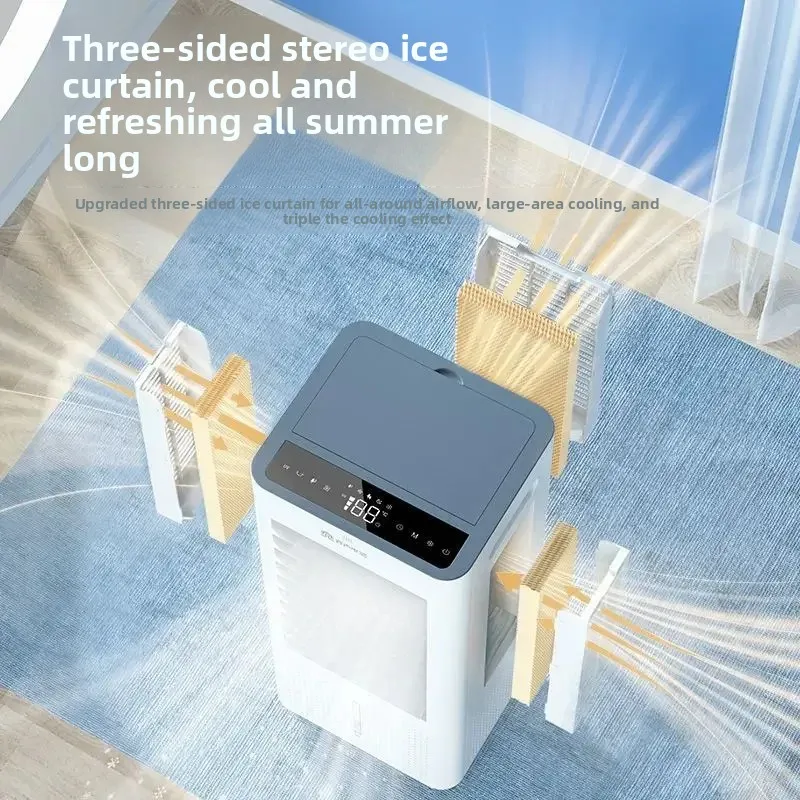 New cooling fan. For home & dormitory. Chills & humidifies. Mobile water cooling