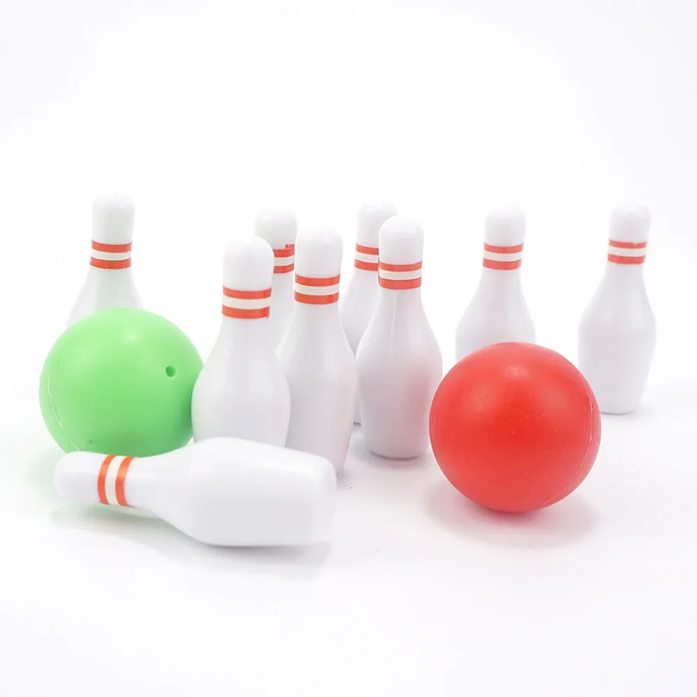 1/12 Miniature Bowling Sporting Goods Art Crafts Dollhouse Bowling Ball Toys Desktop Ornaments Christmas Gifts for Model Lovers