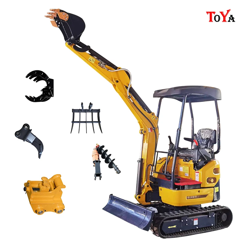 Construction tools mini excavator earthmoving,pipeline installation ,house demolition,replace groundbreaking hammers customized