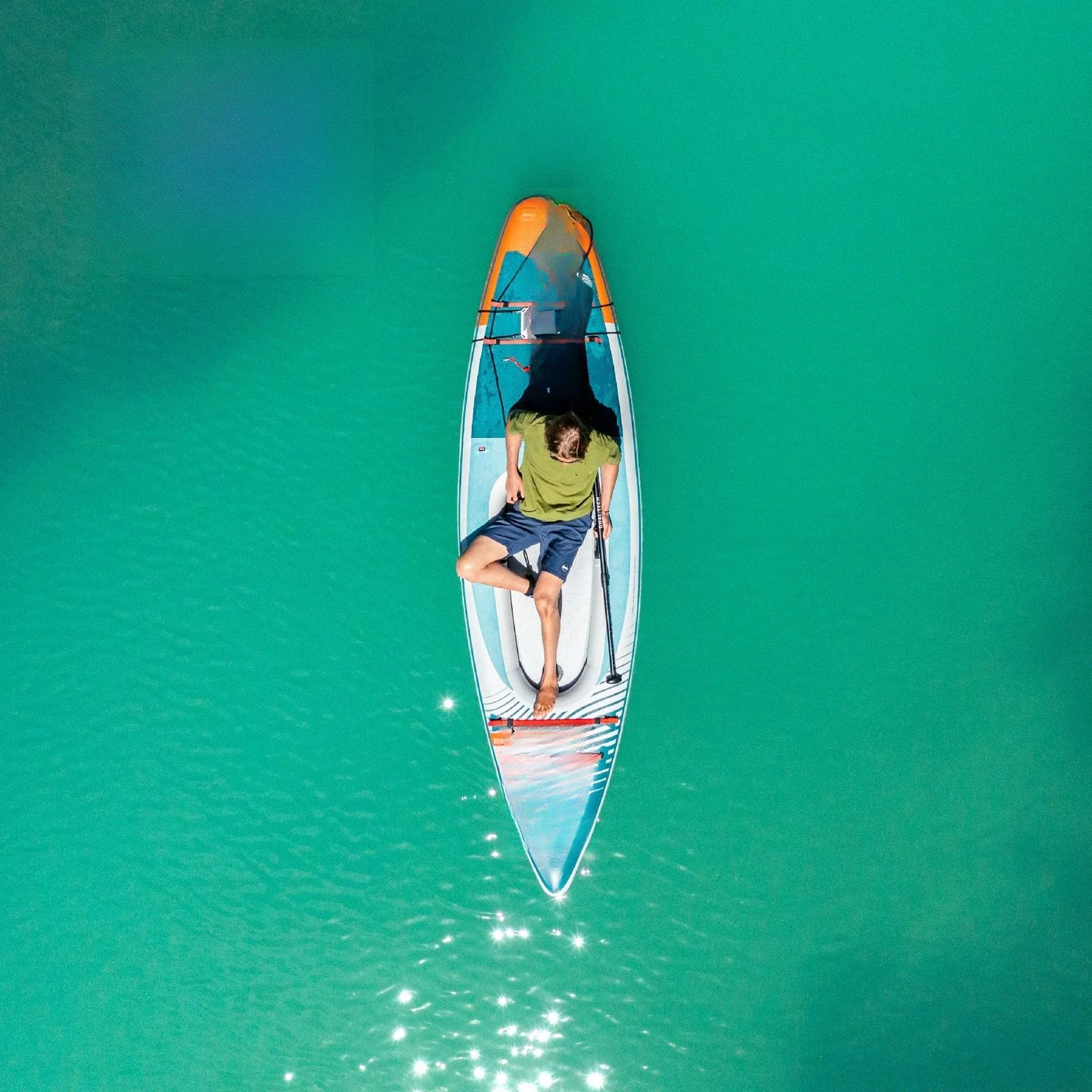 Inflatable paddle board kayak two-in-one multi-functional canoe rubber boat complete accessories