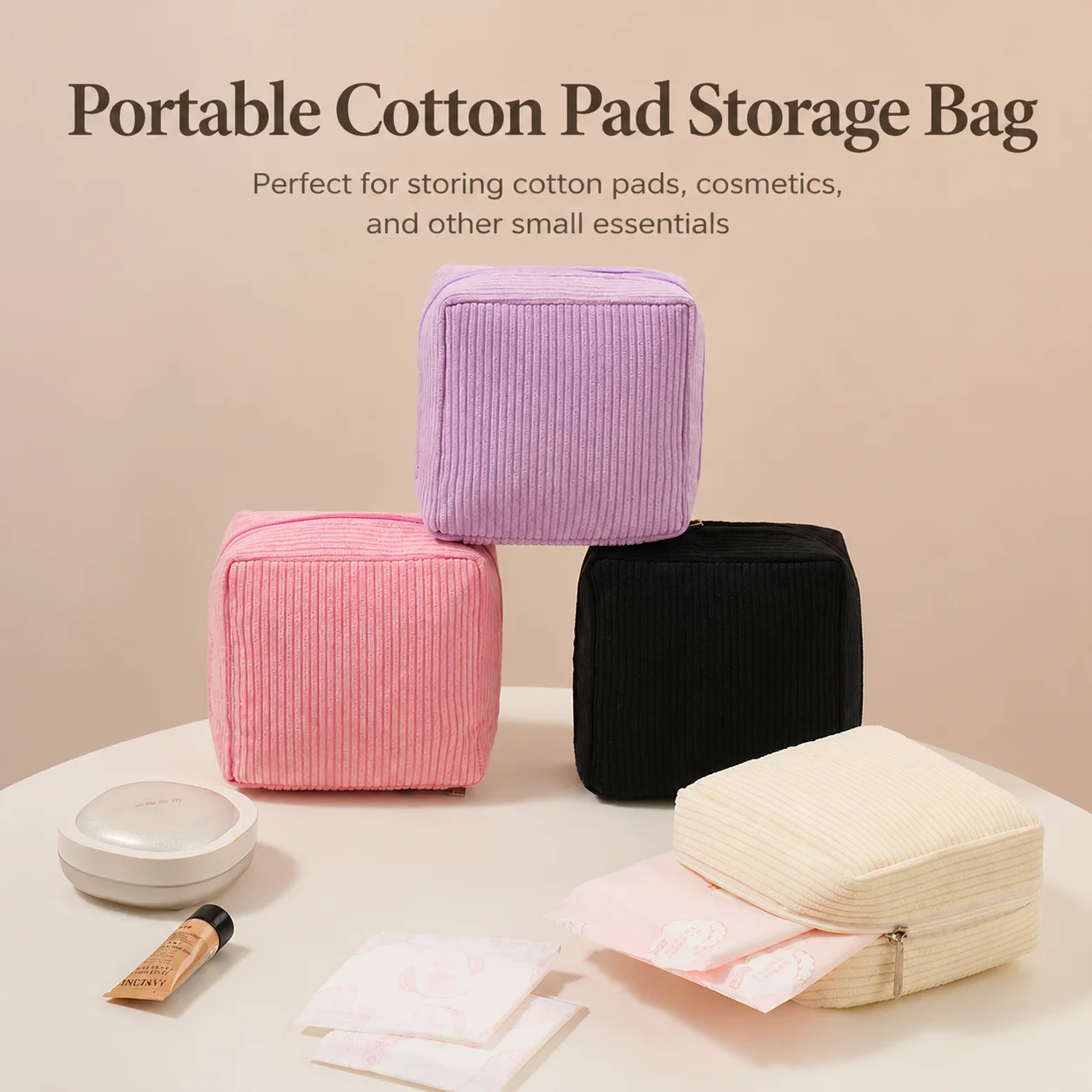 Sanitary Napkins Organizer Bags Women Portable Makeup Lipstick Travel Organizer Bag Multifunctional Mini Earphone Storage Pouch