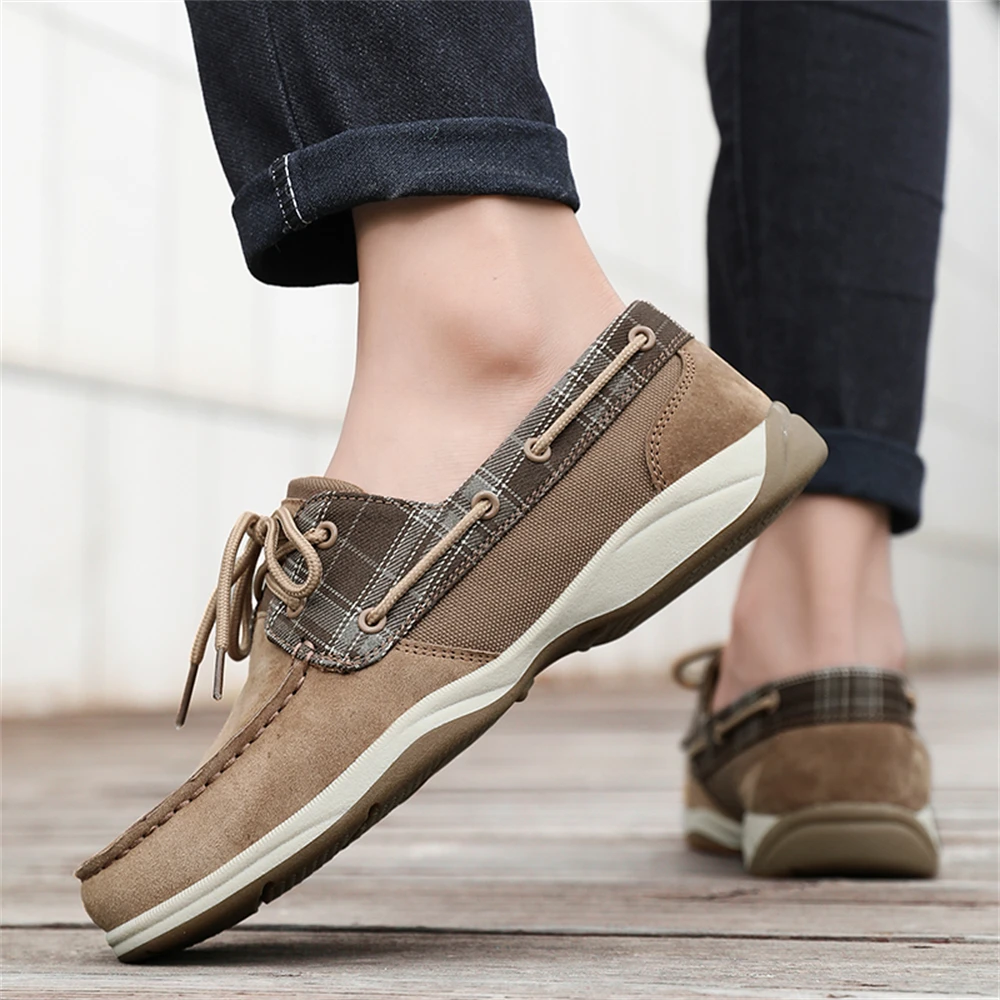 Luxuriöse Boots-Loafer für Herren in Übergröße – hochwertiges PU-Obermaterial, atmungsaktives Futter, weiche Einlegesohlen, rutschfeste Sohle, leicht und bequem – Detail 16