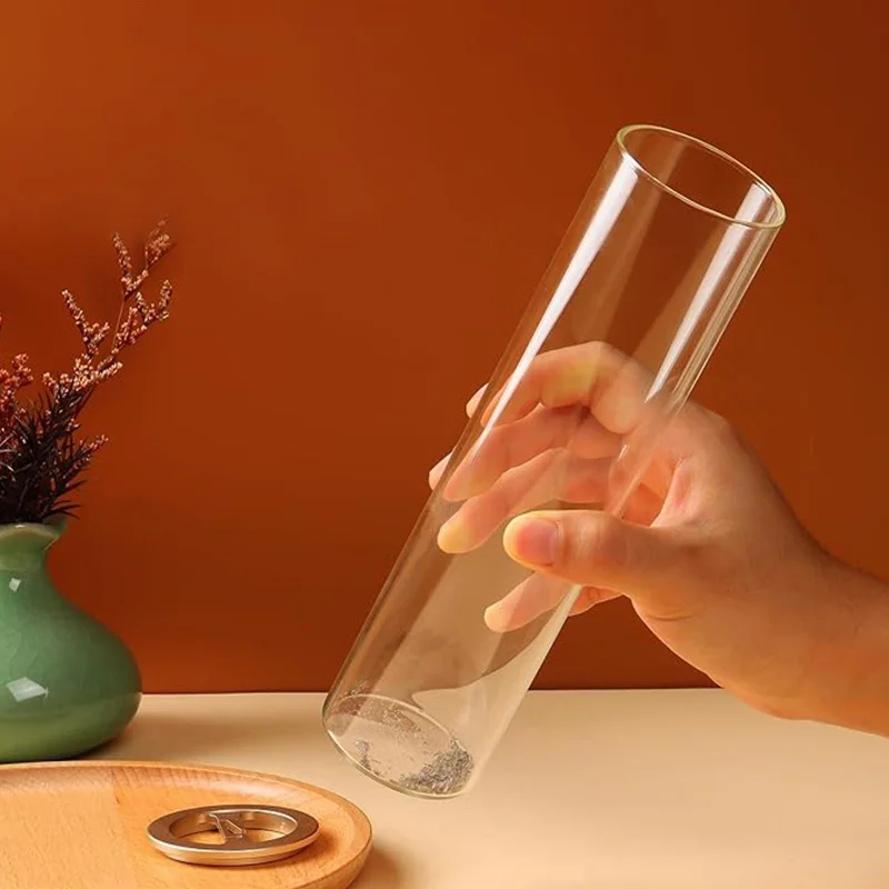 Glass Incense Burner Ash Catcher Tray Anti Flying Ash Yoga Meditation Home Table Decor
