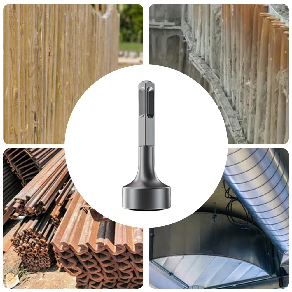 

Heavy Duty Steel Drill Bits Socket for Rotar, Ground Rod Driver, Wear Resistant, Wide Compatibility, 1Set, 85mm