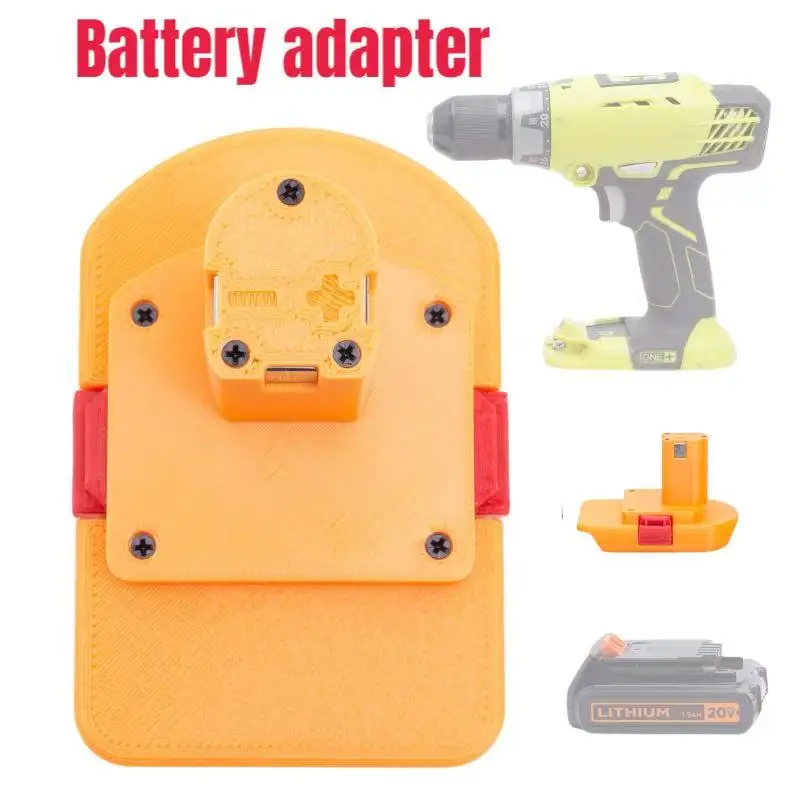

Batteries Converter Adapter For Black & Decker 20V Lithium Convert To Ryobi 18v Cordless Tool Adapter(without battery and tools)