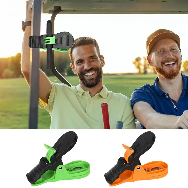 Minder Golf Clip Golf Holder Clip For Golf Cart All Purpose Holder For Golfer Men Women Golf Accessories For Boat Motorcycle