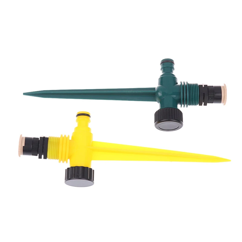 1 قطعة الرش الدوار التلقائي 360 °   رشاش حديقة أوتوماتيكي للدوران - مثالي للمروج والمزارع والدفيئات الزراعية