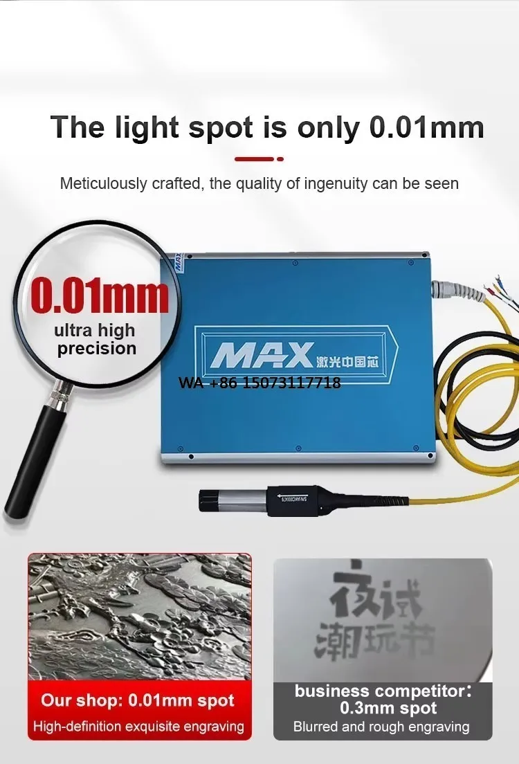 

Best New Product Easy to Handle Mini Benchtop 20W 30W 50w Fiber Infrared Marking Machine, Factory Best