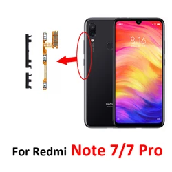 For Xiaomi Redmi note 7 Phone New Housing Frame On Off Side Key Power Volume Button Replacement Part For Note 7 Pro