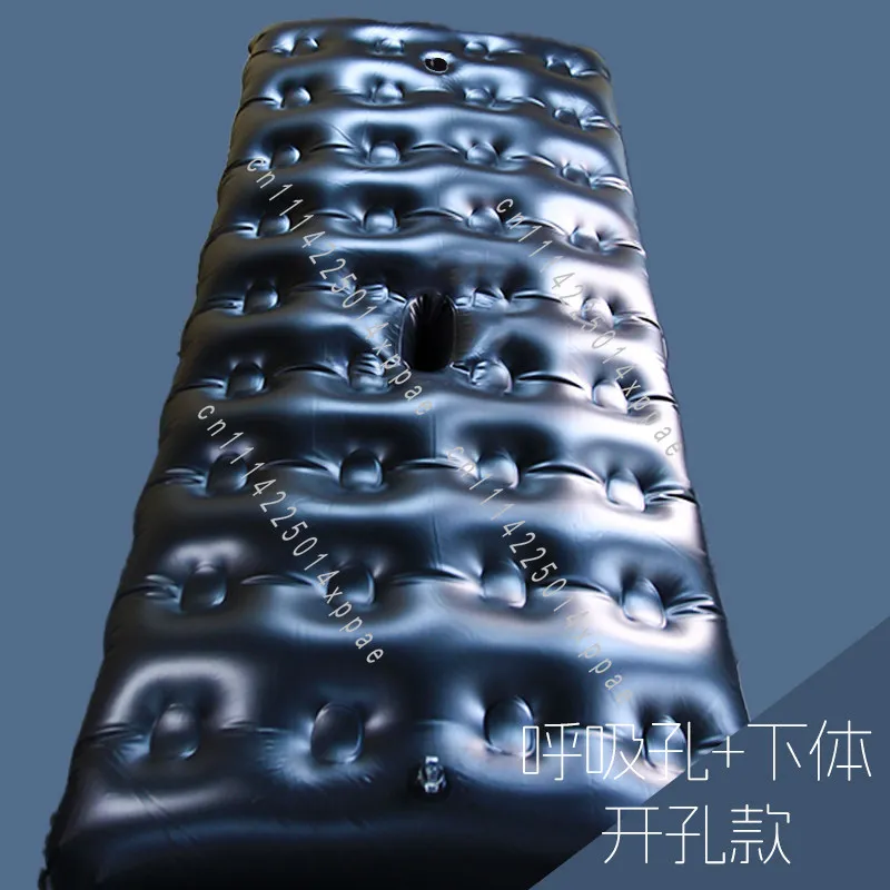 Air Chamber Vacuum Mattress Portable Air Bedfor Home Use For PVC Latex Inflatable Bed Double Layer Dual