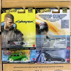 CASE F Original Hot Wheels Premium 1/64 Pop Culture Metal HotWheels Miniatures Hoteelws Diecast Model Car Hotweheels Cyber Punk