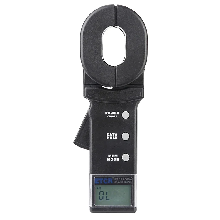 VK2000A Digital Only Earth Ground Resistance Clamp Meter 0.010~1000 Range 30A Cu