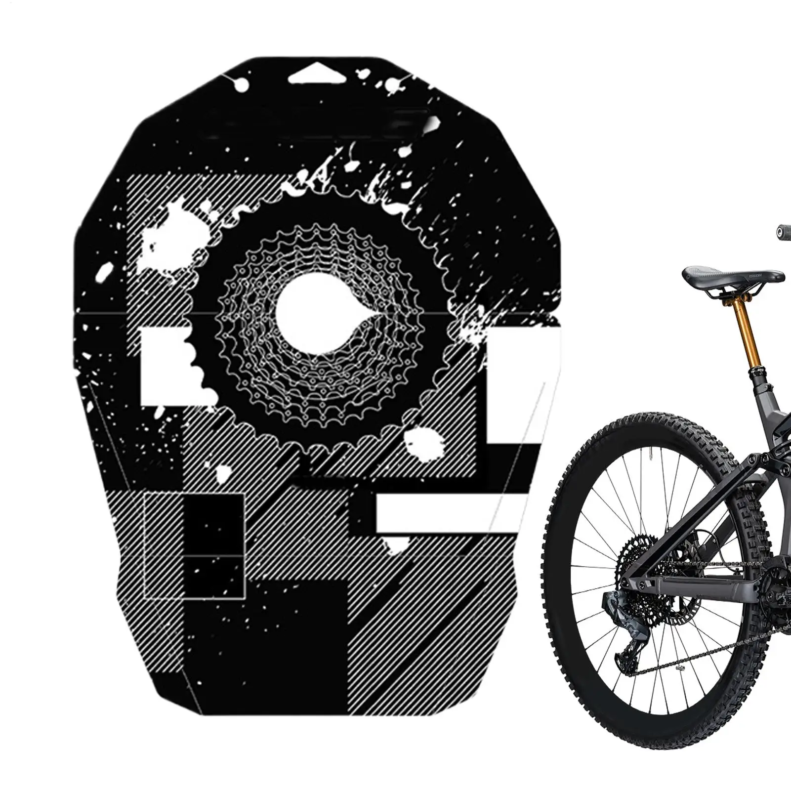 Fahrradwaschabdeckung: Anti-Ölfleck-Bremsscheiben-Reinigungsplatte für Rennräder – Anti-Annogramm-Reitzubehör
