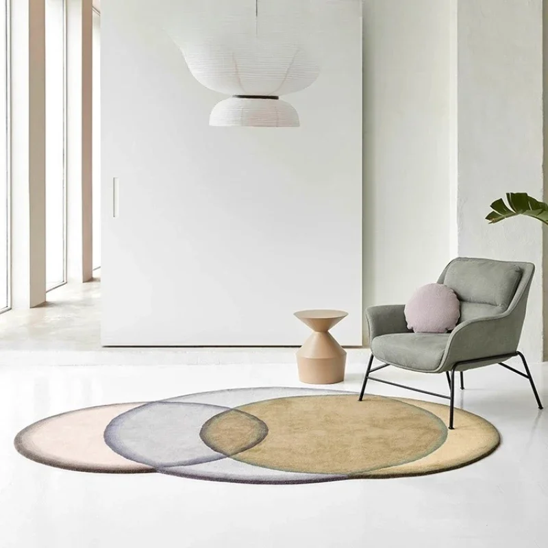 Irregular Shapes Living Room Decoration Carpet Modern Style Rugs for Bedroom Thick Plush Lounge Floor Mat Fluffy Soft Study Rug