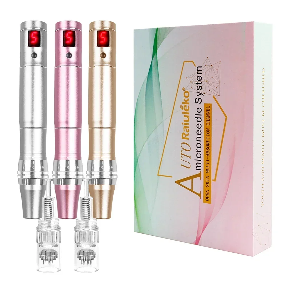 Ultima Dr.imp Pen Wireless Derma Rolling Digital 5-Gang Dermapen Microneedling-Kartusche Mesotherapie Elektrisches Schönheitspflege-Tool – Detail 19
