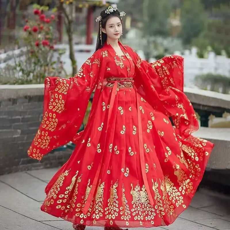 

Женское платье Hanfu большого размера 3XL, карнавальное платье для косплея, стандартное синее платье Hanfu, танцевальное платье, размер XXL