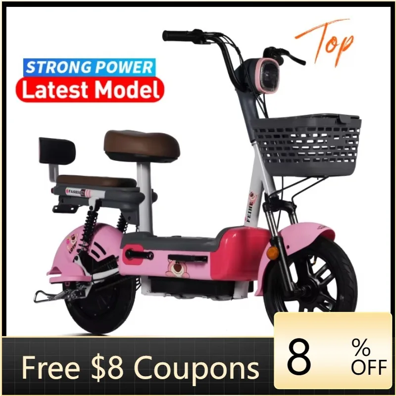 

STLF DZ WJW Advanced Hot Selling China Made Wholesale 48V 2-Wheel Fast Speed Electric Bike 3-Speed Lead Acid Battery Steel E-Bik