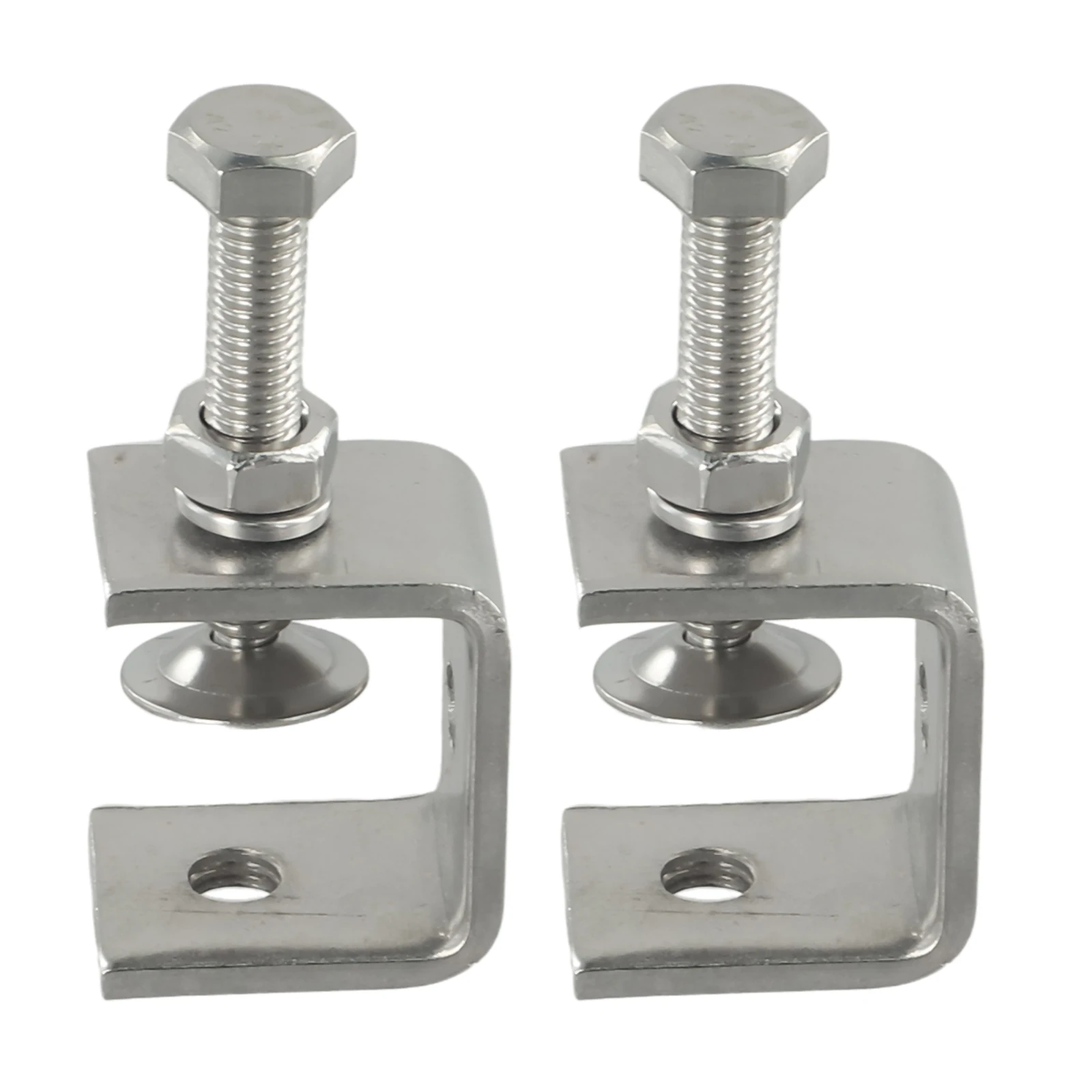 4 Stainless Steel C Clamps for Welding Metal Fabrication Automotive Assembly and General Purpose Clamping on Work Surfaces