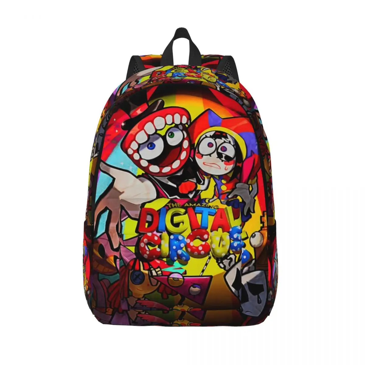 

The Amazing Digital Circus Casual Backpack Outdoor High School Hiking Travel Daypack for Men Women Laptop Shoulder Bag