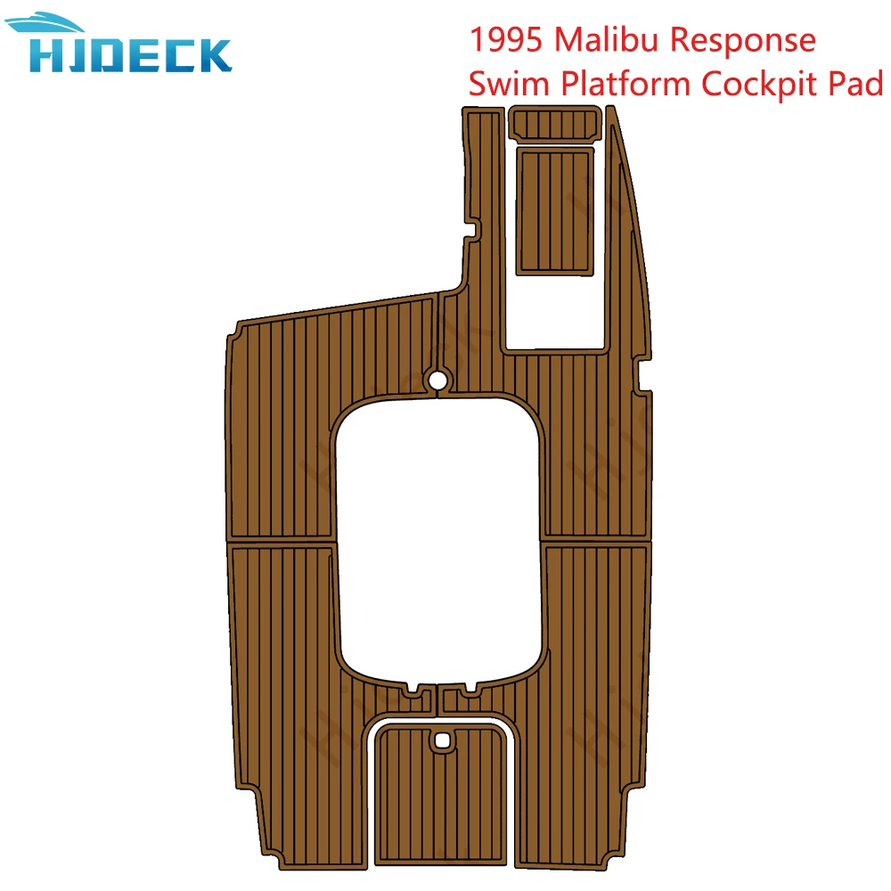 

Hjdeck Yacht Sheet Pad Customizable Compatible With 1995 Malibu Response Swim Platform Cockpit Boat Accessories EVA Mat