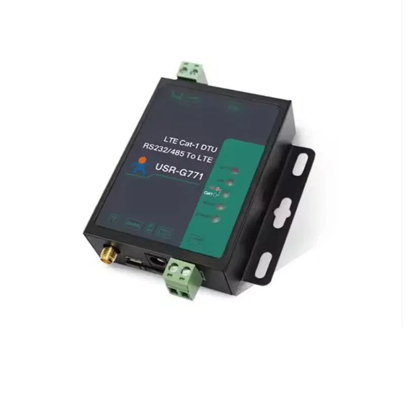 Serial port RS232 RS485 to GSM 4G LTE CAT1 converter model supports MQTT HTTP G771-E