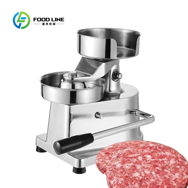 Customized size Professional Manual Burger Patty Maker Commercial Patty Forming Machine