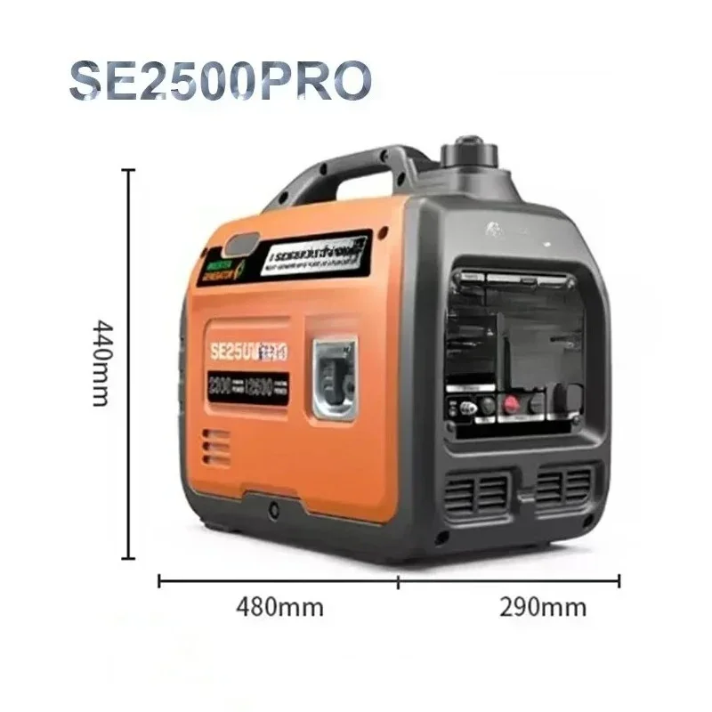

Small Generator 220V 230V househo Equipment Generators Home And Outdoor Portable Frequency Generator 4/2.5L