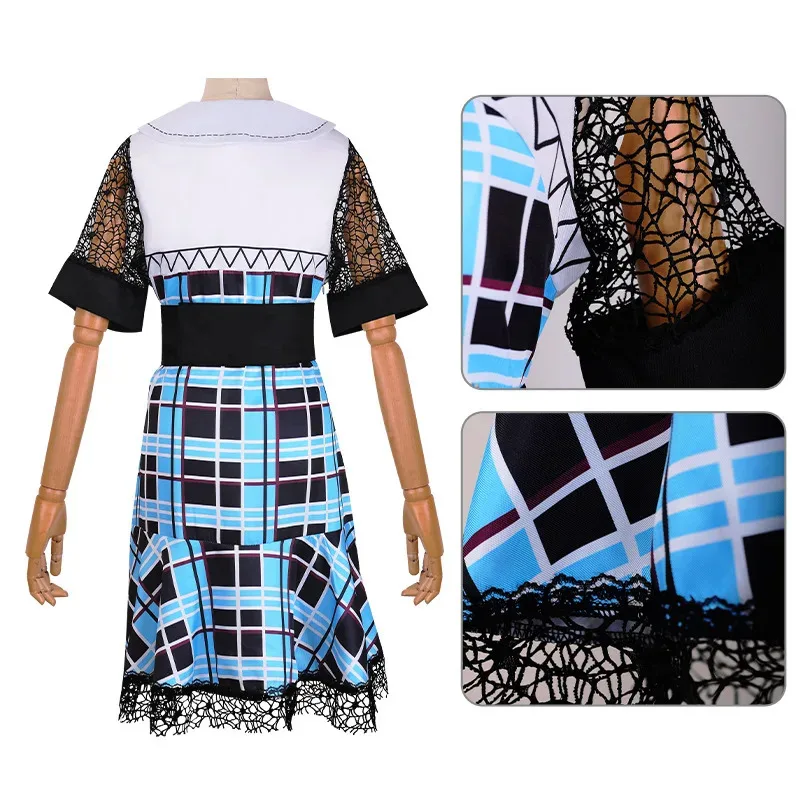 Disfraz de Cosplay de Frankie Stankiki para chica de Anime bidimensional de escuela secundaria de elfo de CyMonster