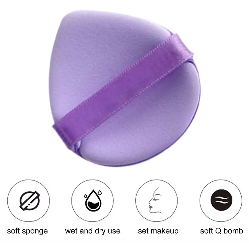 1 Stuks Poeder Puff Nat Droog Gebruik Voor Foundation Vloeibare Cosmetische Zachte Pluche Poeder Puff Make-Up Tools R5i9