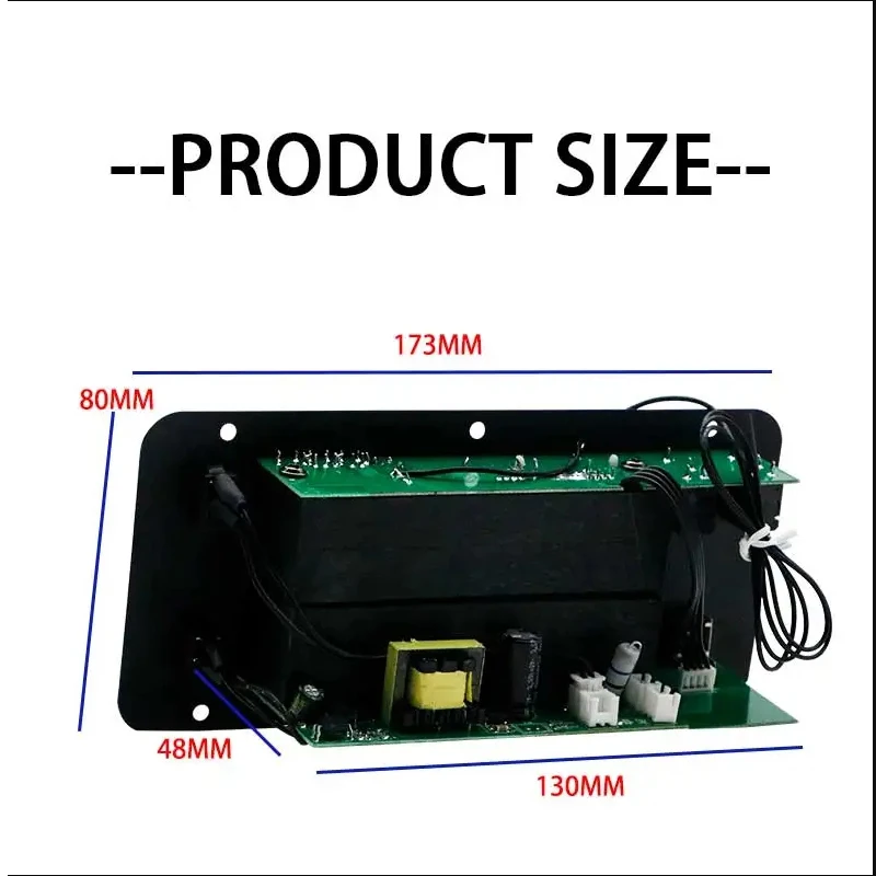 سيارة تعديل الصوت جهاز تضخيم الصوت مجلس 12 فولت-220 فولت بلوتوث مجلس مكبر صوت للسيارة سائق الأساسية مكبر كهربائي ZY-D9088 #3