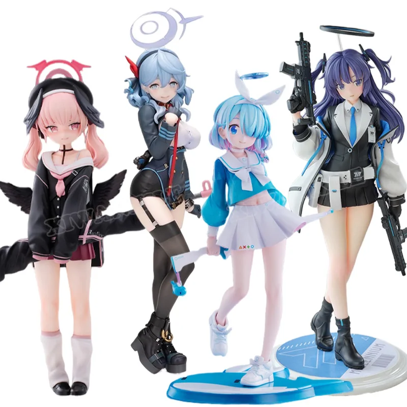 الأزرق الأرشيف Hayase Yuuka أنيمي الشكل Shimoe Koharu عمل الشكل Ichinose Asuna/Arona/Amau أكو تمثال نموذج ألعاب الدمى الهدايا #1