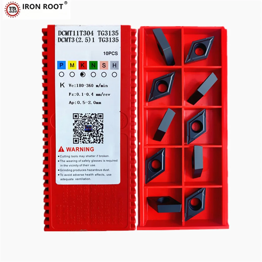 DCMT070204,DCMT11T304,DCMT11T308,DCMT11T304,DCMT11T308,TG3135 CNC Lathe Turning Tool  Turning Carbide Insert SDACR Cast Iron