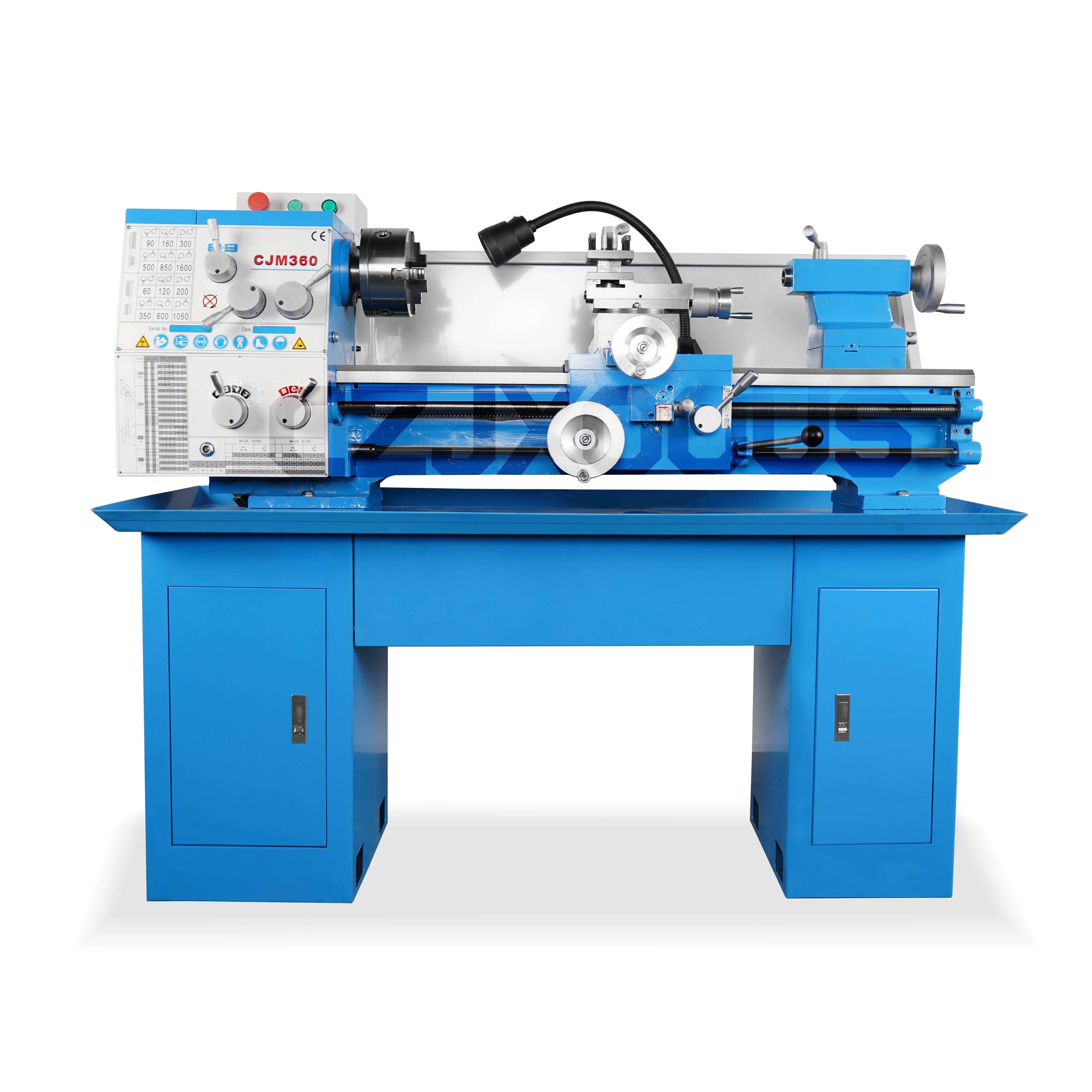 

CJM360 Bench Lathe General Car Ordinary Small Lathe Industrial Household Machine Tool