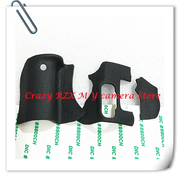 3 stücke EINE set Vorne Gummi Grip + Hinten Rückseite gummi Für Canon EOS 650D 700D T5i KISS X7i mit band Kamera Teil