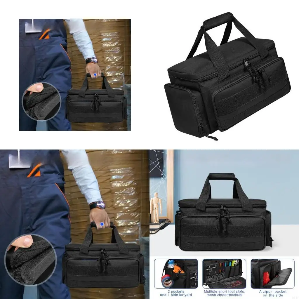 

964E Polyester Tool Bag Heavy Duty Tool Storage Bag Large Capacity Tool Storage Bag for Electricians Power Tool
