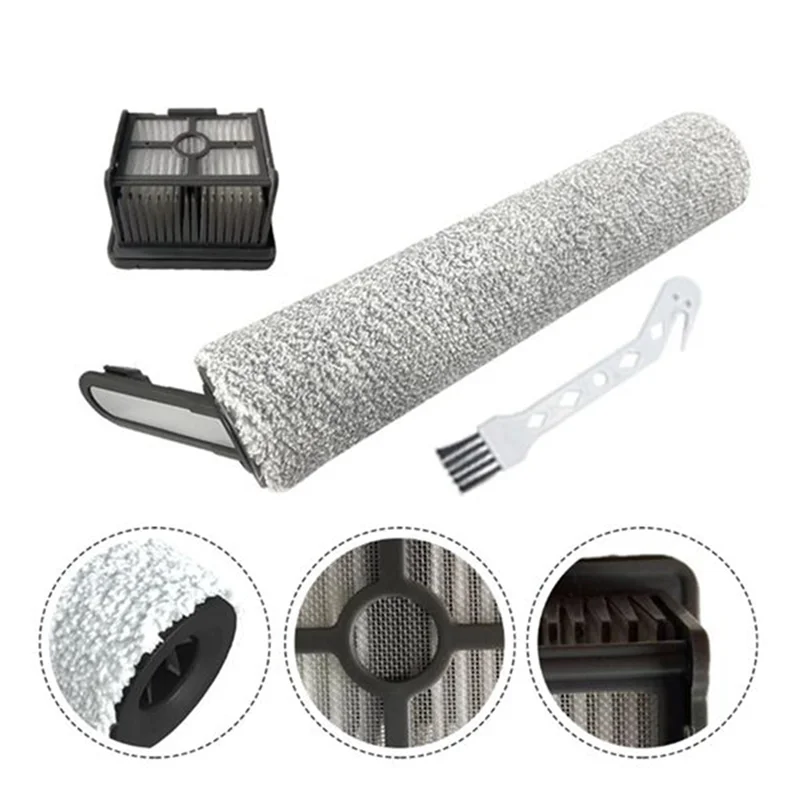 1 комплект, совместимый с роботом-пылесосом Dreame M12/M12 Pro, основная щетка, аксессуары для фильтров