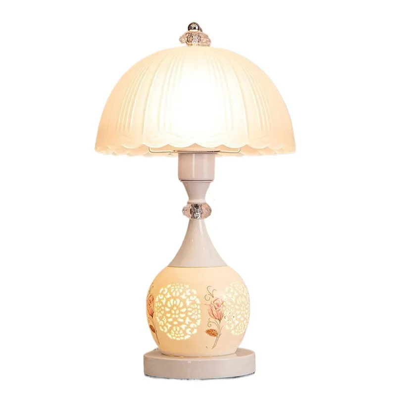 

Modern desk lamp bedroom bedside decoration simple personality USB interface hand