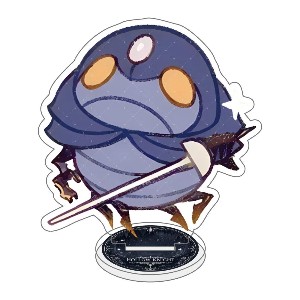 Hollow Knight:  Hornet & Lace Acrylic Stand 10cm Silksong Decor for Desk - Perfect Christmas Gift for Gamers key chain