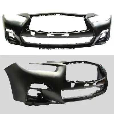 New RSC Full Carbon Fiber Front Bumper for Infiniti Q50-Guangdong Upgrade Kit with Sport Design